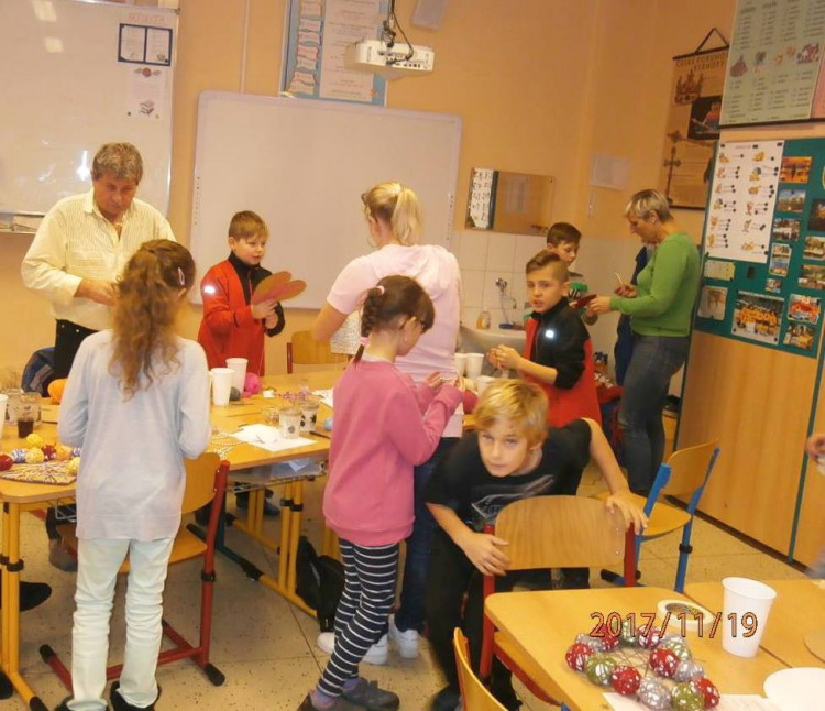 Vánoční dílny v ZŠ Seifertova