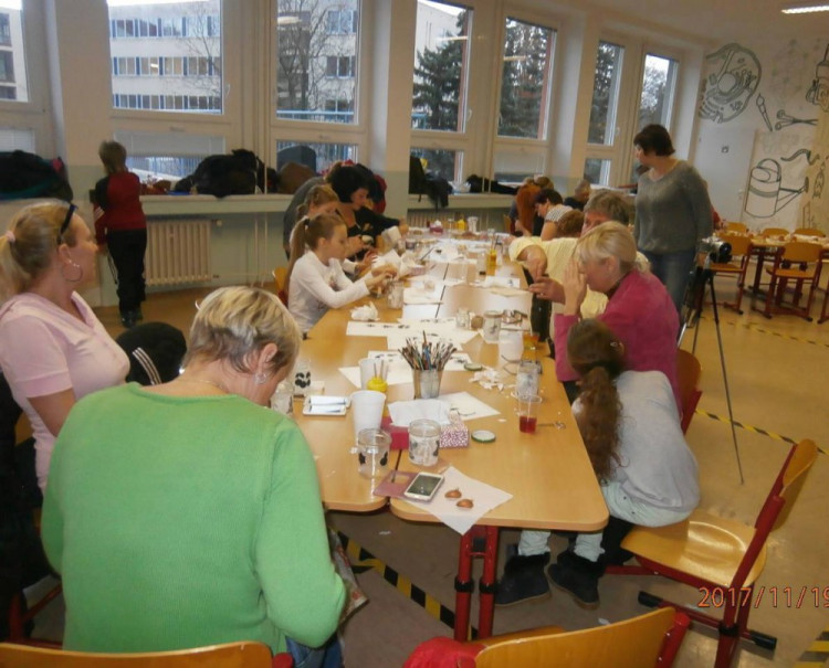 Vánoční dílny v ZŠ Seifertova