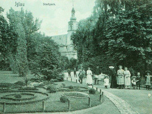 Starý jihlavský hřbitov u svatého Ducha