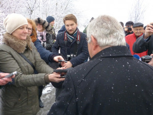 Otevření trolejbusové linky ve Vrchlického ulici