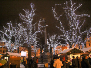 Rozsvícení vánočního stromečku v Jihlavě