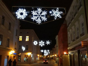 Rozsvícení vánočního stromečku v Jihlavě