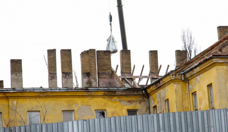 Demolice kasáren v Jihlavě, 4. ledna 2018