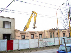 Demolice kasáren v Jihlavě, 4. ledna 2018