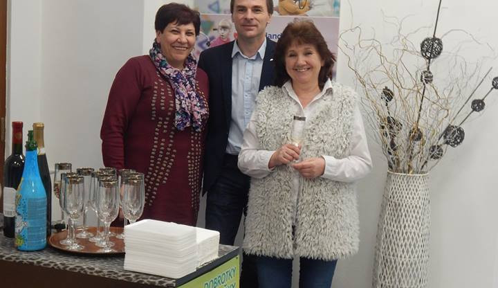 Slavnostní otevření bazárku Hvězdička