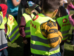 Drbna nadělila dětem ze školky U Dlouhé stěny