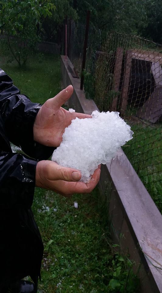Přívalové deště na Vysočině, červen 2018