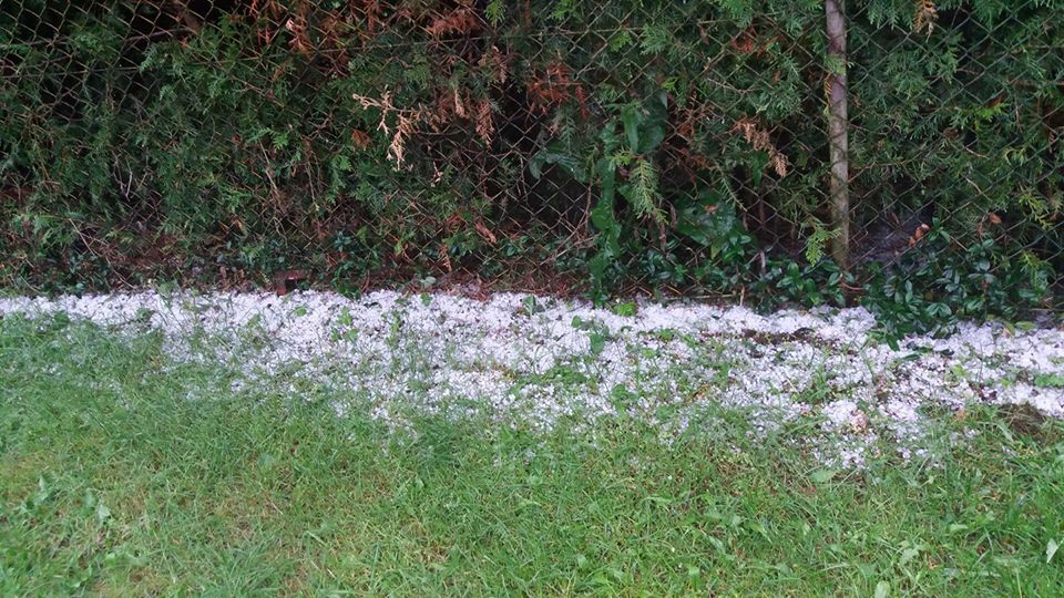 Přívalové deště na Vysočině, červen 2018