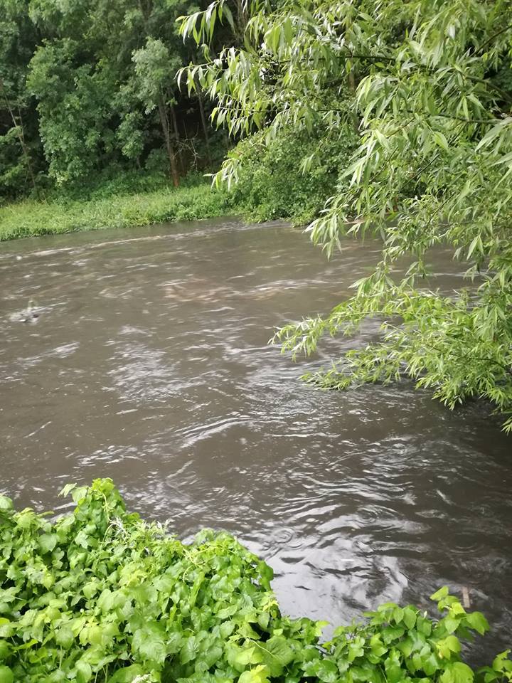 Přívalové deště na Vysočině, červen 2018