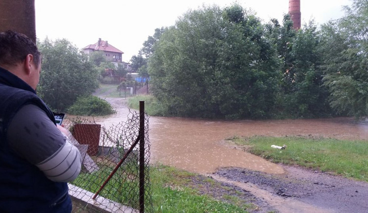 Přívalové deště na Vysočině, červen 2018