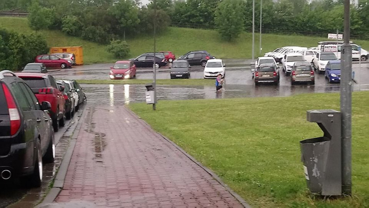 Přívalové deště na Vysočině, červen 2018