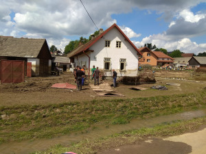 Přívalové deště v Jestřebí