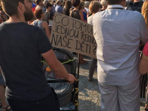 Protesty proti vládě Andreje Babiše v JIhlavě, 5. června 2018