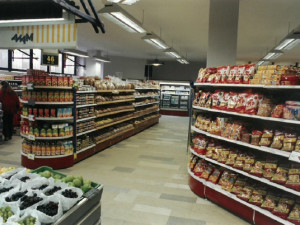 První supermarket v ČR - jihlavská Mana