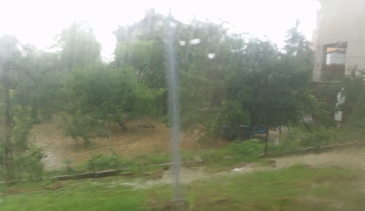 Silný déšť na Vysočině, 10. června 2018