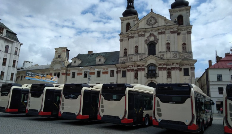 Nové autobusy jihlavské MHD