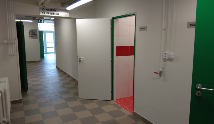 Představení zrekonstruovaného zázemí v hale SK Jihlava