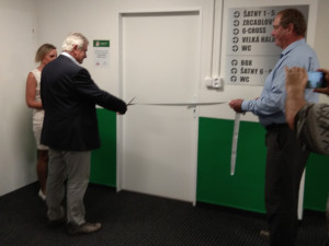 Představení zrekonstruovaného zázemí v hale SK Jihlava