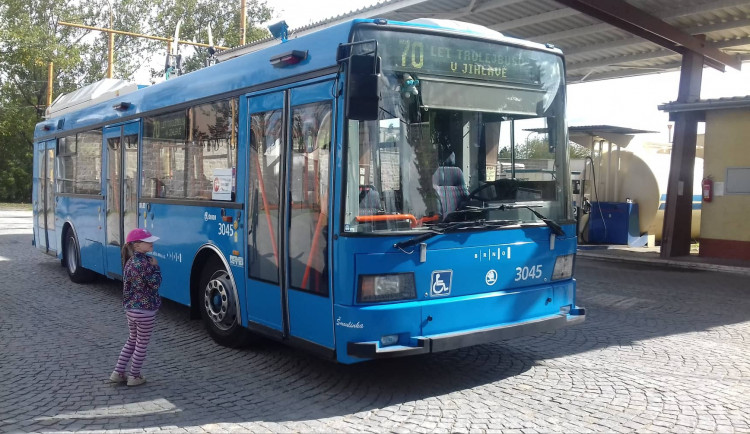 Historické trolejbusy v Jihlavě