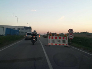 Dopravní omezení v Kostelci u Jihlavy