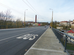 Otevření Brněnského mostu po rekonstrukci