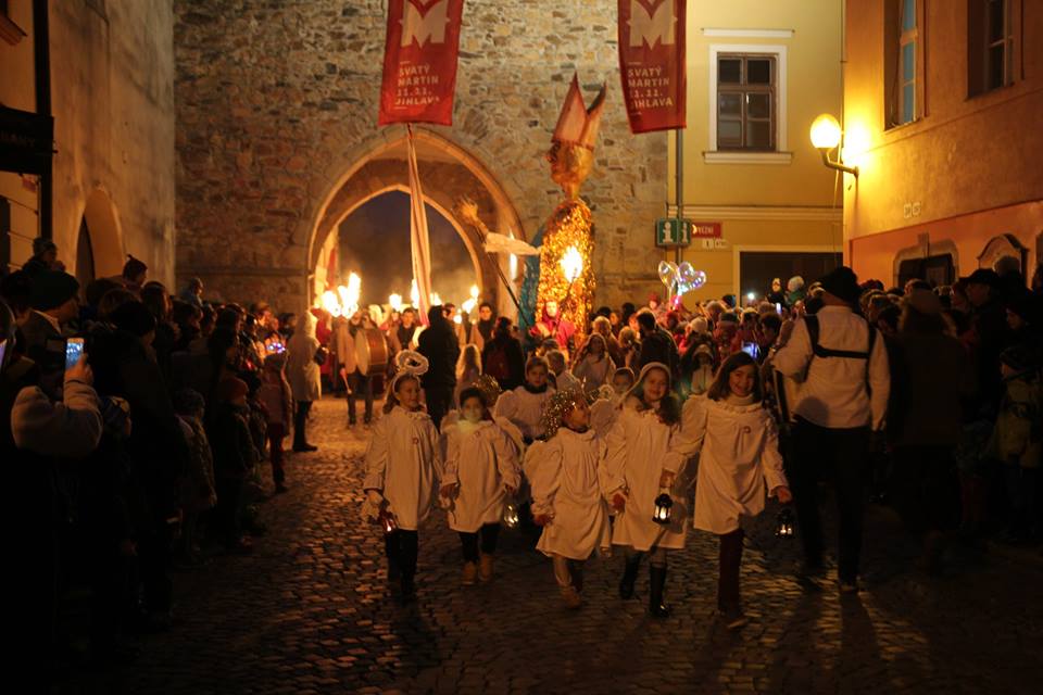 Svatomartinský průvod 11. listopadu 2018