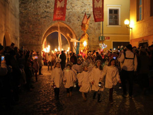 Svatomartinský průvod 11. listopadu 2018