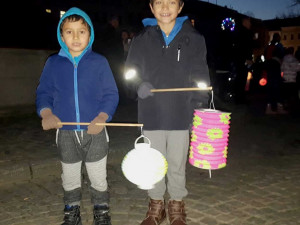 Listopadový lampionový průvod v Jihavě