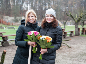 Výsadba stromů v jihlavské zoo