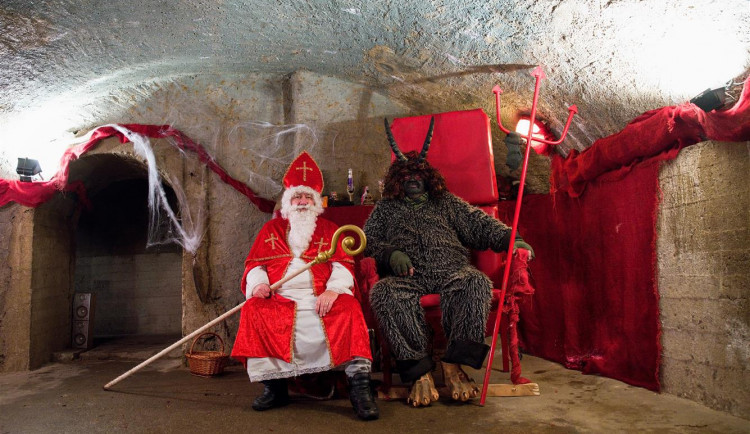 Čerti v jihlavském podzemí 2018