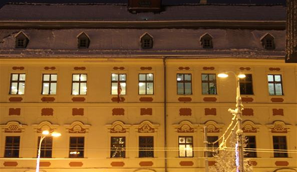 Předvánoční setkání s hasiči na jihlavské radnici
