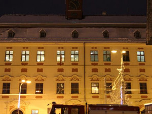 Předvánoční setkání s hasiči na jihlavské radnici