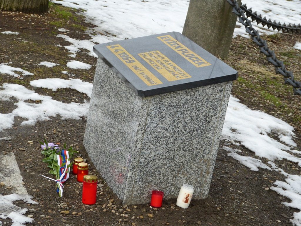 Vzpomínka na Jana Palacha v Jihlavě