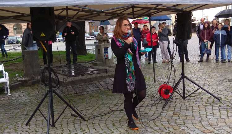 Protest na podporu nezávislosti justice 28.5.2019