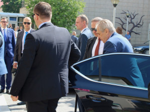 Prezident Miloš Zeman na Vysočině