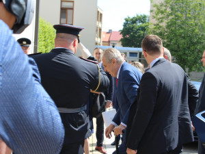 Prezident Miloš Zeman na Vysočině