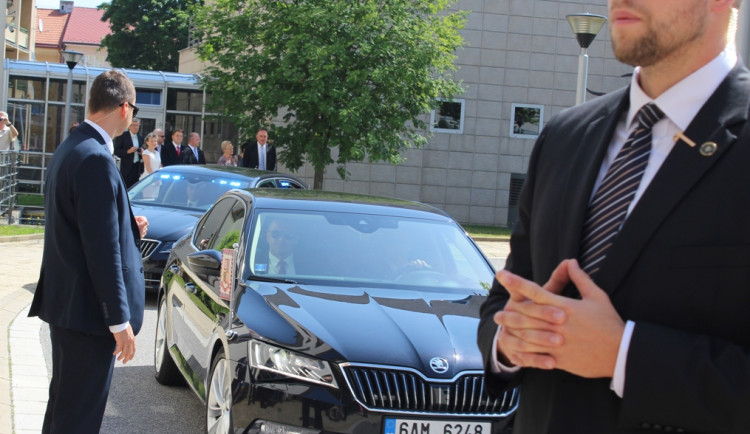 Prezident Miloš Zeman na Vysočině