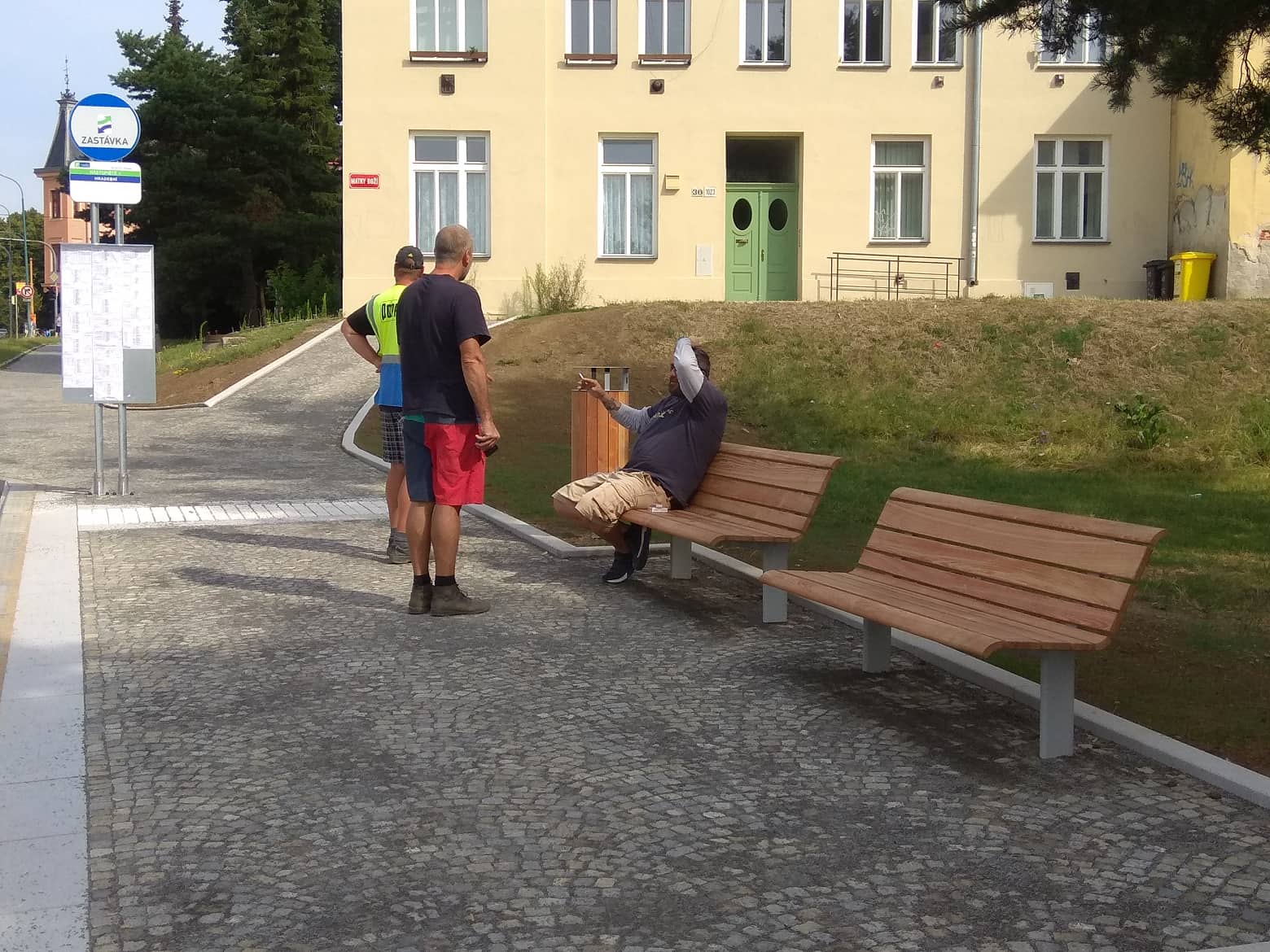 Nové zastávky na Hradební ulici