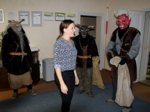 Čerti na jihlavské radnici