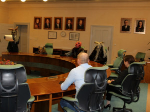 Čerti na jihlavské radnici