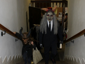 Čerti na jihlavské radnici