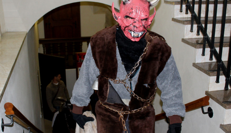 Čerti na jihlavské radnici