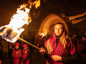 Jihlavou projel svatý Martin