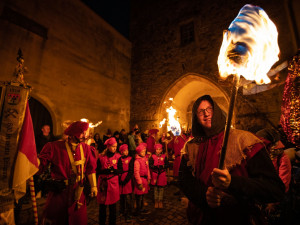 Jihlavou projel svatý Martin
