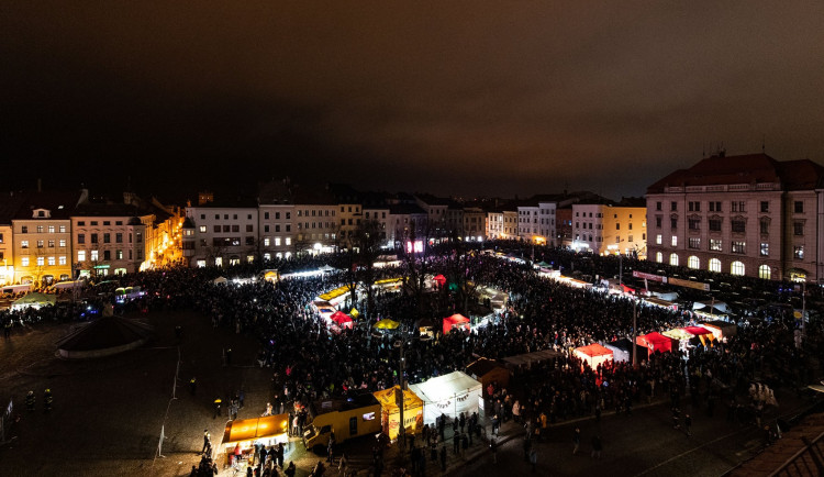 Jihlavou projel svatý Martin