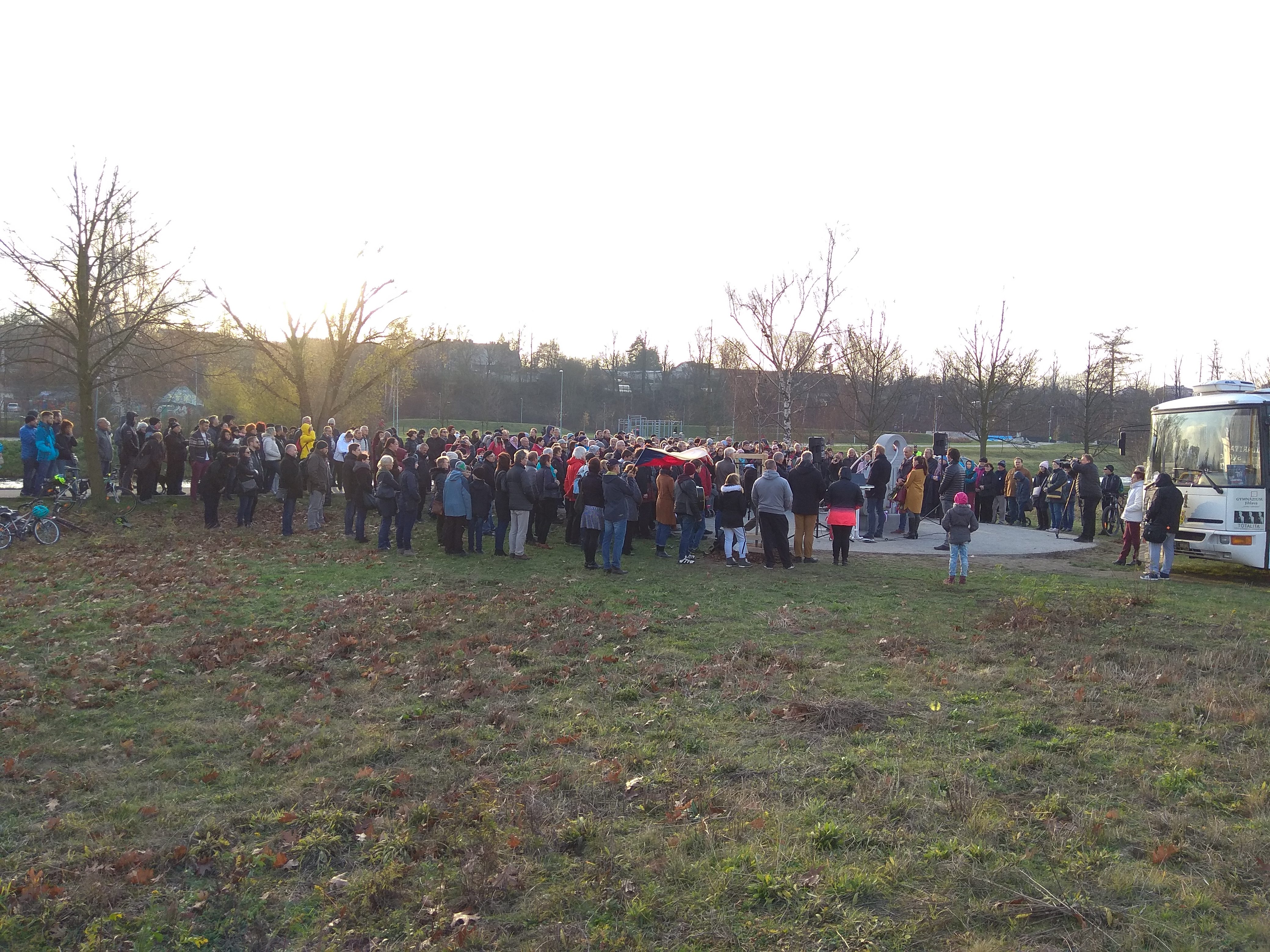 Jihlava si připomněla třicáté výročí sametové revoluce