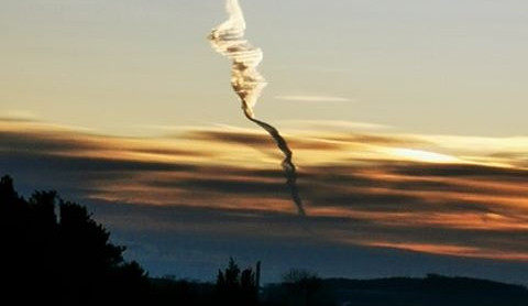 Orkán Sabine na Vysočině