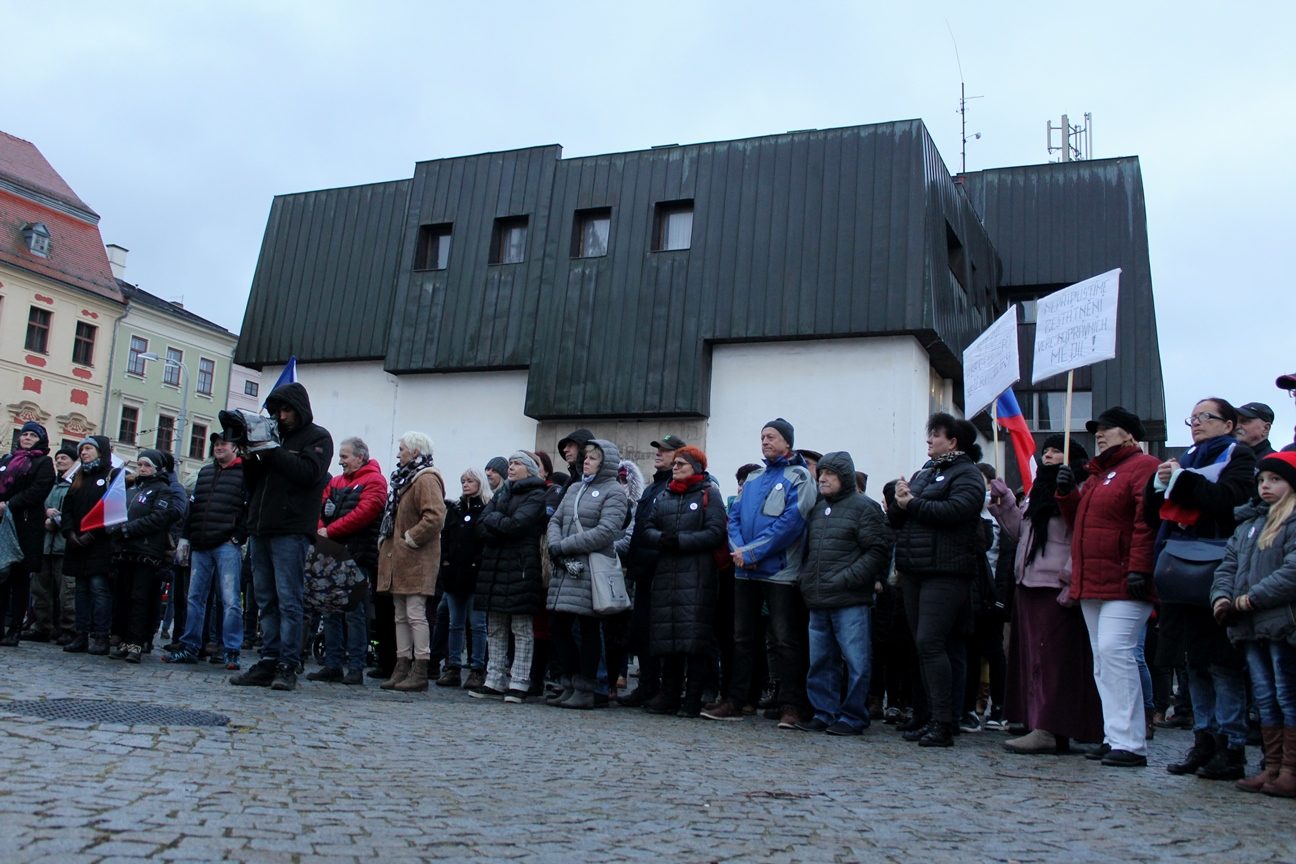 Štafeta pro demokracii v Jihlavě