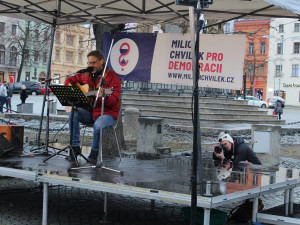 Štafeta pro demokracii v Jihlavě