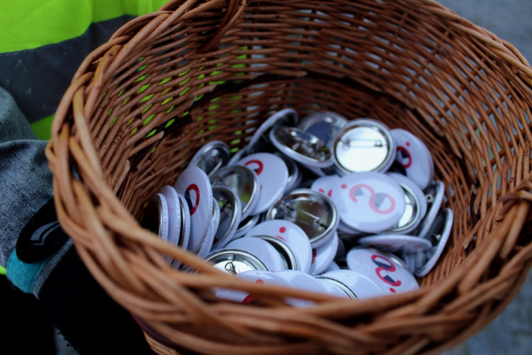 Štafeta pro demokracii v Jihlavě